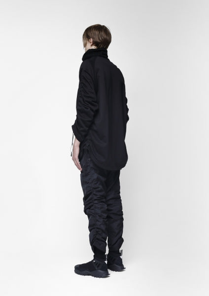 TAFFETA DRAWSTRING SHIRRING PANTS