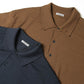 WOOL CASHMERE HIGH GAUGE KNIT POLO