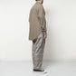 CLASSIC FIT TROUSERS ORGANIC WOOL CHECK SERGE