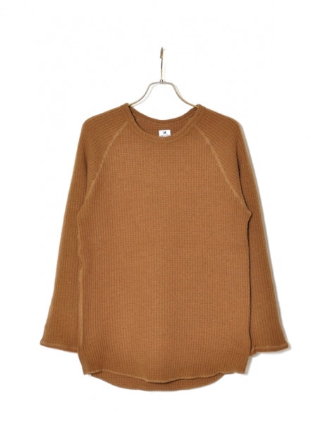 WOOL WAFFLE CREWNECK