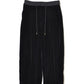 VELVET WIDE PANTS