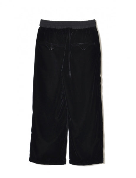 VELVET WIDE PANTS