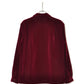 VELVET OPEN COLLAR L/S SHIRT