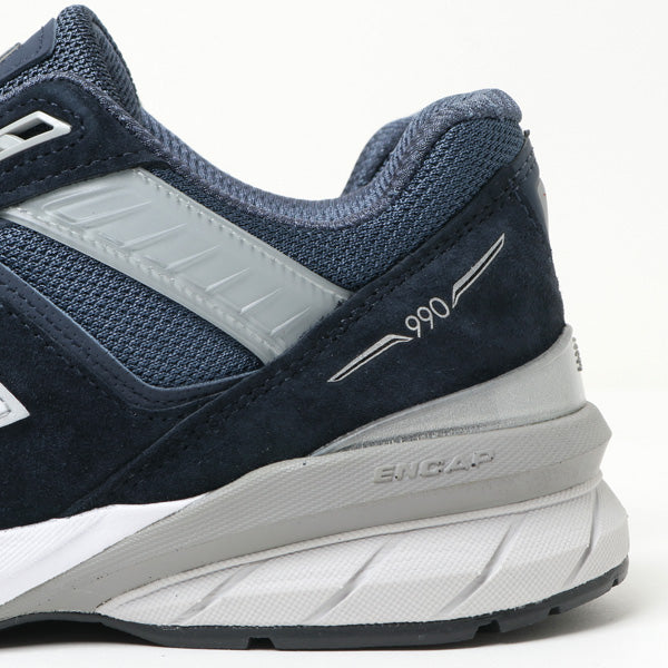 ピッグスエード New Balance M990 V5 / K103(NAVY)