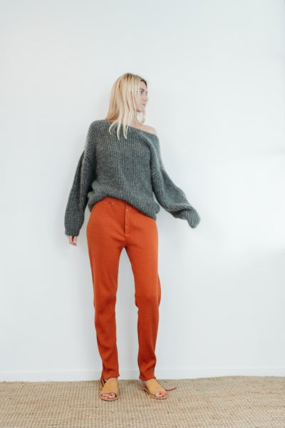 SPHENE MOHAIR KNIT TOP