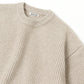 CASHMERE WOOL RIB KNIT BIG P/O