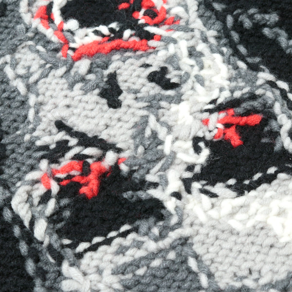 HAND-KNITTING JAQUARD PULLOVER (19AW22KN25) | doublet / Tops