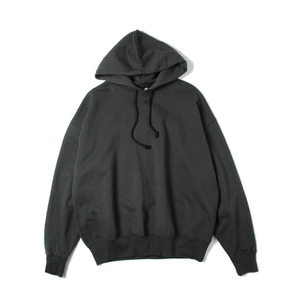 BACK WOOL SWEAT BIG PARKA