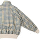 FIELDSMAN SHORT JACKET ORGANIC WOOL CHECK SERGE