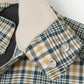 FIELDSMAN SHORT JACKET ORGANIC WOOL CHECK SERGE