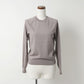 slit knitting pullover