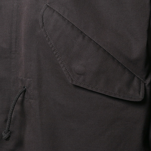 mohair gabardine military mods coat