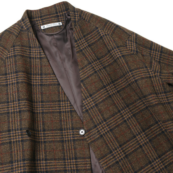 TWEED ORIENTAL WRAP COAT