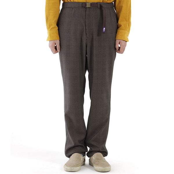 Polyester Check Field Pants