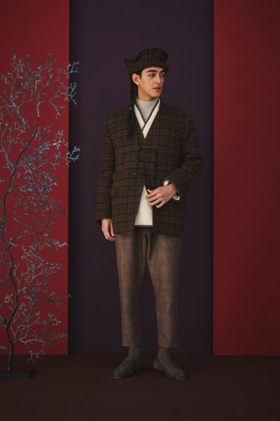 TWEED ORIENTAL JACKET