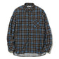 DWELLER B.D. SHIRT COTTON TWILL PLAID PRINT