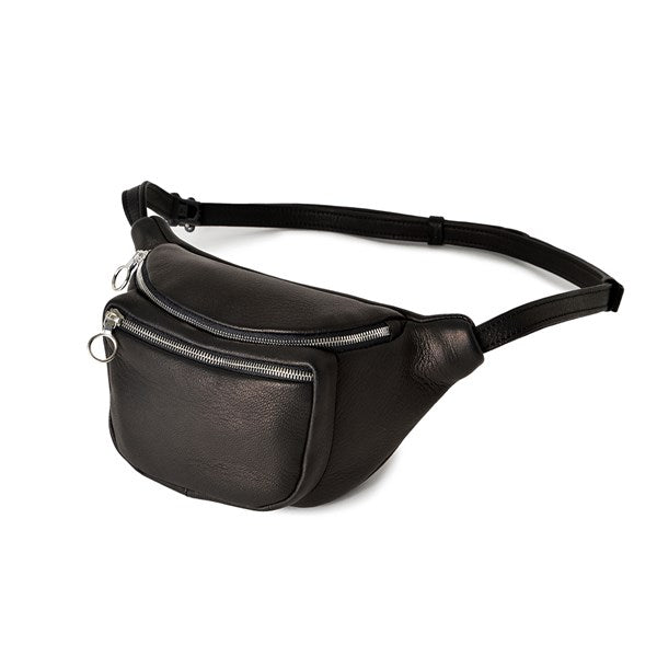 DA11 / DEER LEATHER WAIST POUCH S