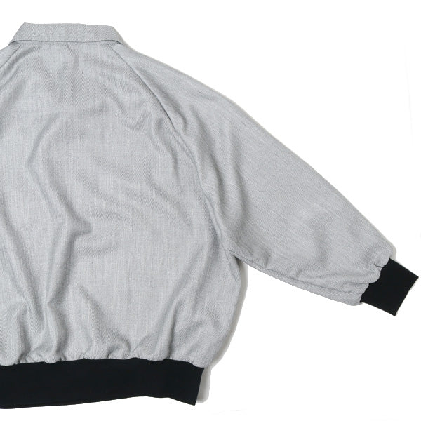 ZIP POLO(GRAY)