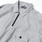 ZIP POLO(GRAY)