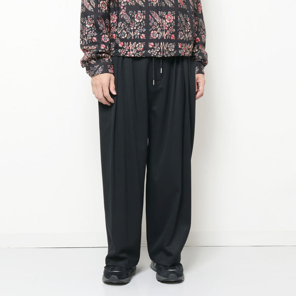 FLOWER PATTERN WIDE PANTS