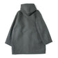 HEAVY MELTON HOODED COAT