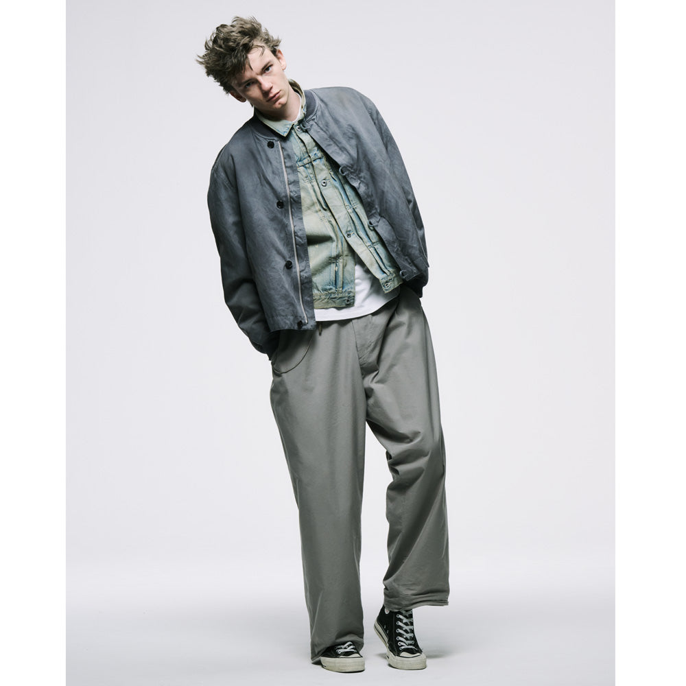 Vintage Silk Bomber Jacket
