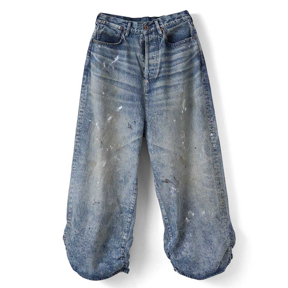 FRESH MAN DENIM WIDE PANTS PAINT