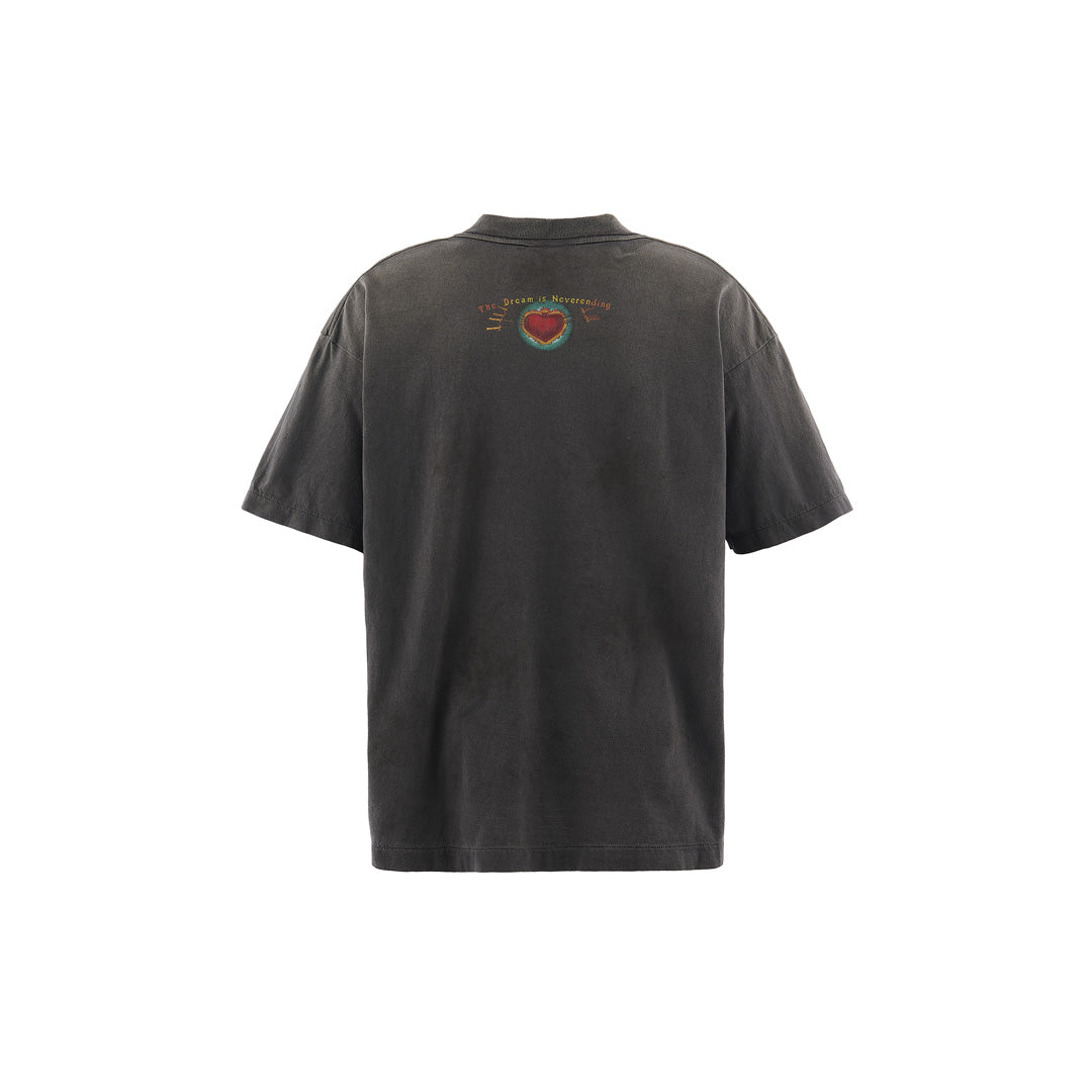 Saint Mxxxxxx S/S T-SHIRT HEART SM-MK8-0000-003 (SM-MK8-0000-003