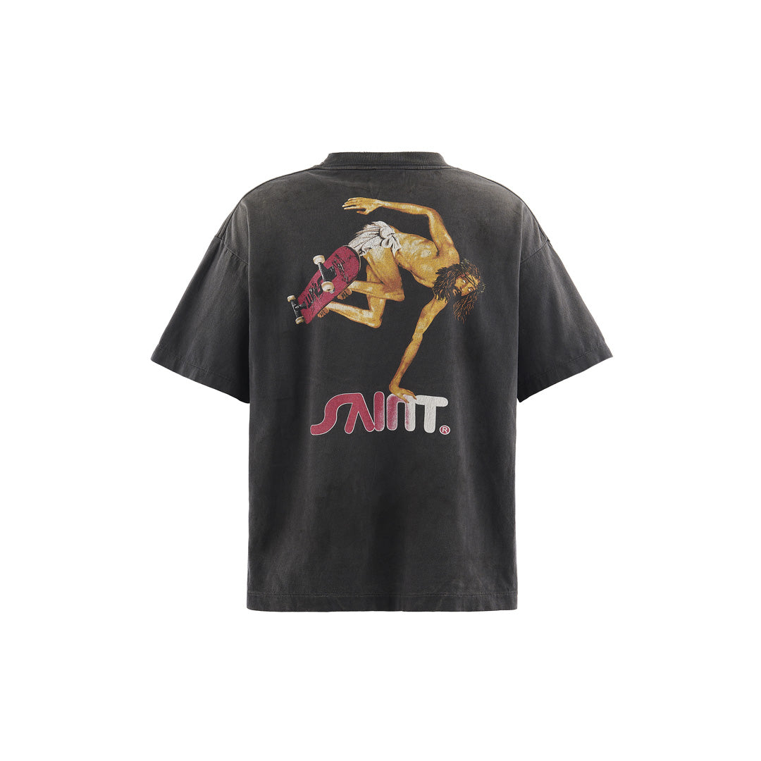 Saint Mxxxxxx (セントマイケル) S/S T-SHIRT SKATE SM-MK8-0000-007