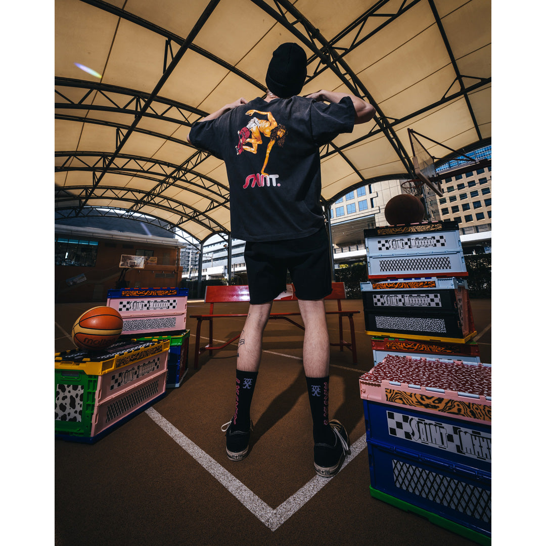 Saint Mxxxxxx (セントマイケル) S/S T-SHIRT SKATE SM-MK8-0000-007