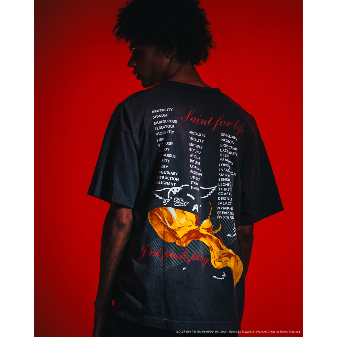 SAINT Mxxxxxx_AEROSMITH S/S T-SHIRT SM-MK8-0000-C25 (SM-MK8-0000