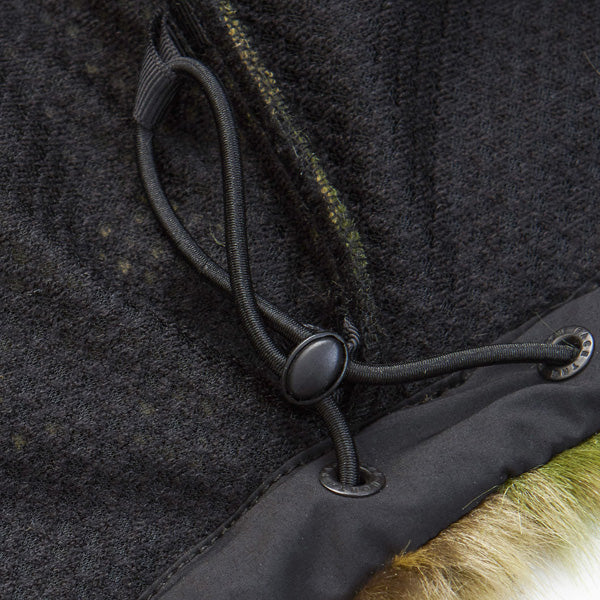 Camouflage Fur Field Jacket