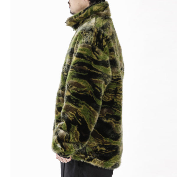 Camouflage Fur Field Jacket