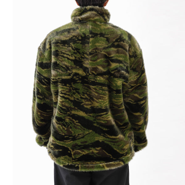 Camouflage Fur Field Jacket