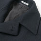 WOOL SILK MELTON SOUTIEN COLLAR COAT