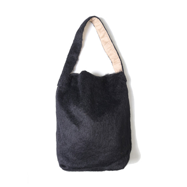 SHOULDER BAG ALPACA WOOL NYLON SHAGGY