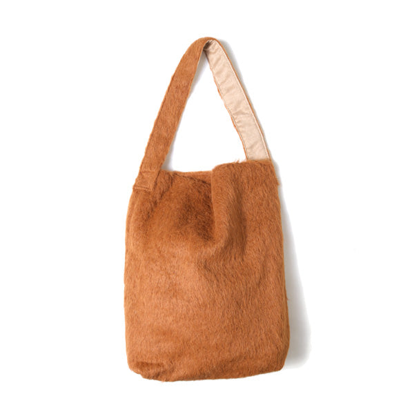 SHOULDER BAG ALPACA WOOL NYLON SHAGGY