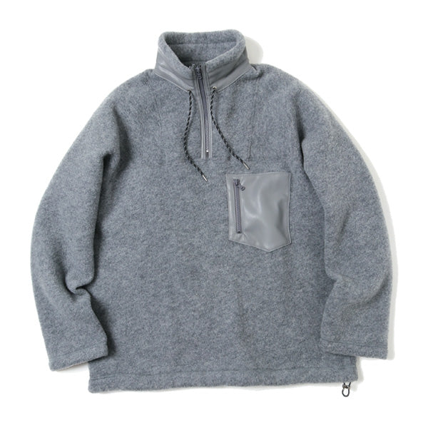 Wool Fleece Half Zip P/O