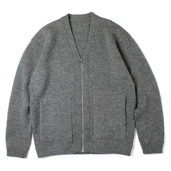 Whole Garment V/N Zip Cardigan