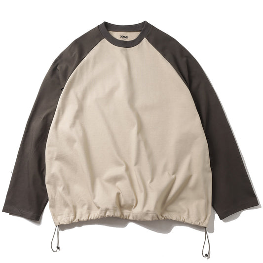BALLOON RAGLAN LONG SLEEVE T SHIRT