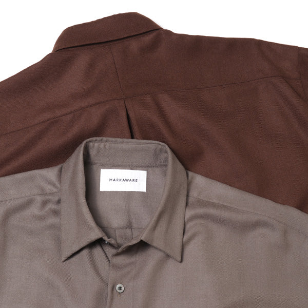 REGULAR COLLAR SHIRTS COMFORT FIT WOOL VIYELLA