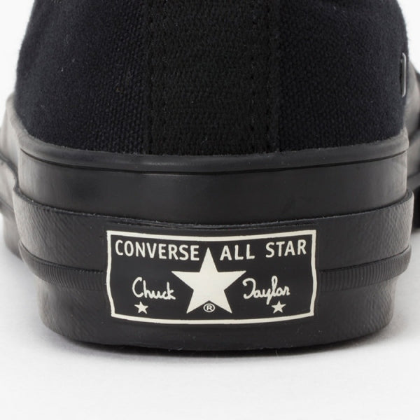 CHUCK TAYLOR CANVAS OX(BLACK/BLACK)