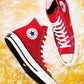 CHUCK TAYLOR CANVAS HI(RED)