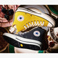 CHUCK TAYLOR CANVAS HI(SMOKY BLACK)