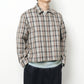 DOUBLE FACE CHECK ZIP BLOUSON
