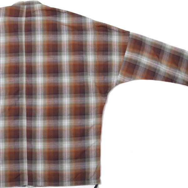 DOLMAN SLANT SHIRT(SHADOW CHECK)