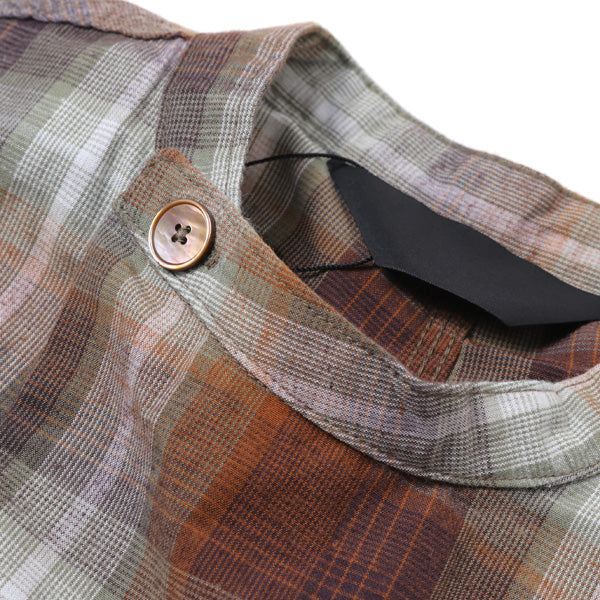 DOLMAN SLANT SHIRT(SHADOW CHECK)