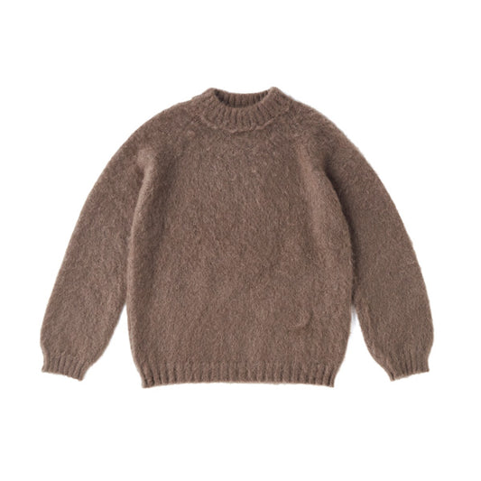 MOHAIR CREW NECK SWEATER