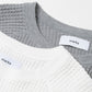 RAGLAN CREW NECK HEAVY WAFFLE