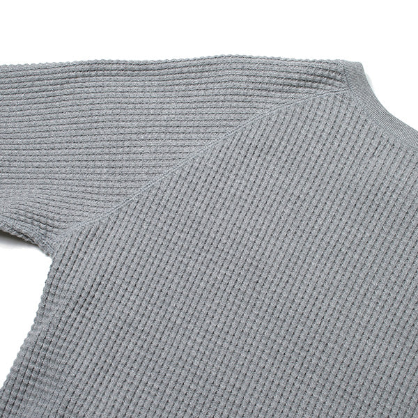 RAGLAN CREW NECK HEAVY WAFFLE